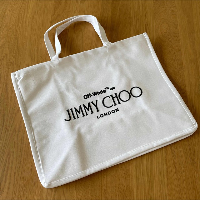 新品 JIMMY CHOO x Off-White コラボ トートバッグ