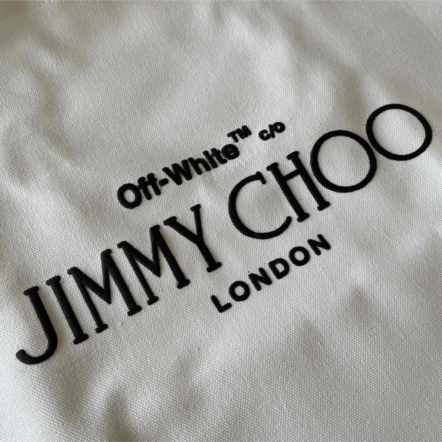 JIMMY CHOO(ジミーチュウ)の新品 JIMMY CHOO x Off-White コラボ トートバッグ レディースのバッグ(トートバッグ)の商品写真