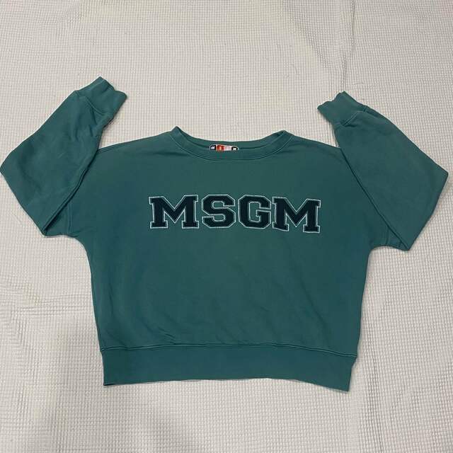 可愛い♡MSGM トレーナー　サイズXS(メンズサイズかもしれません…)