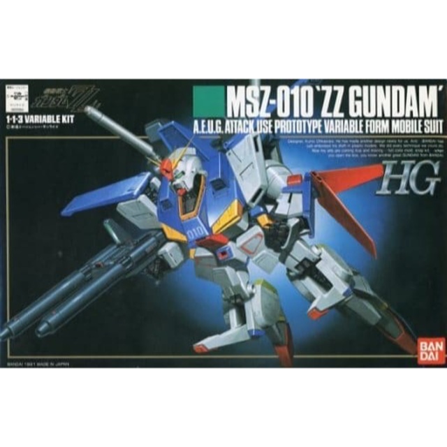 BANDAI - 旧キットHG ZZガンダム 組立済みの通販 by 【5/5まで BANDAI - 旧キットHG ZZガンダム 組立済みの通販 by 【5/5まで