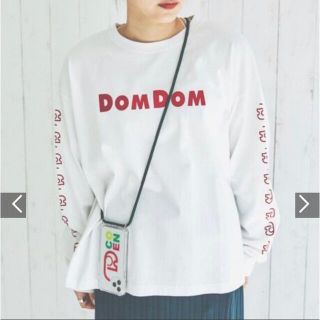 コーエン(coen)のコーエン　coen ドムドムハンバーガー　DOMDOM  ロンT　コラボ商品 (Tシャツ(長袖/七分))