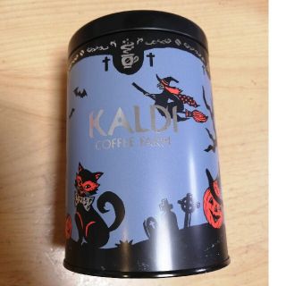 カルディ(KALDI)のカルディ ハロウィン限定 キャニスター 缶 未使用(容器)