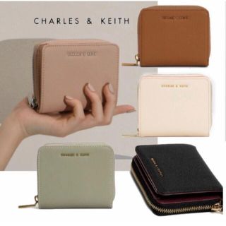 チャールズアンドキース(Charles and Keith)のCHARLE&KEITH 二つ折り財布(財布)