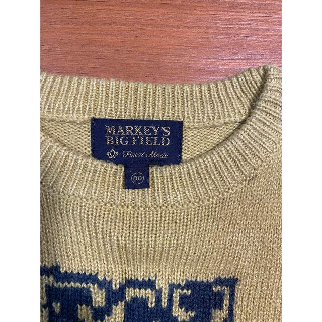 MARKEY'S(マーキーズ)のマーキーズ　セーター　80サイズ キッズ/ベビー/マタニティのベビー服(~85cm)(シャツ/カットソー)の商品写真