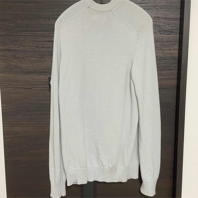 【領収書あり】stone island アイスグレー　ニット