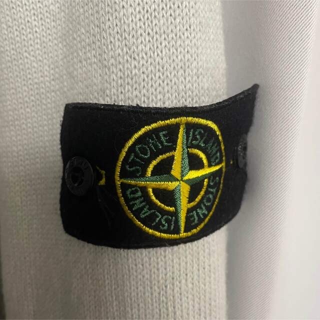 【領収書あり】stone island アイスグレー　ニット 4