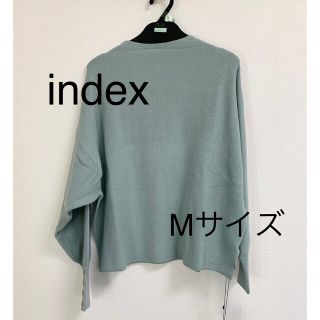 インデックス(INDEX)の2816 index ガータードルマンニットプルオーバー(ニット/セーター)