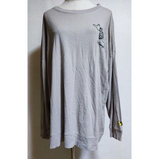 マークゴンザレス(Mark Gonzales)のMark Gonzales　マークゴンザレス　ロングTシャツ　バックプリント(Tシャツ/カットソー(七分/長袖))