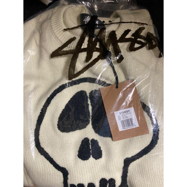 【正規品】Stussy Skull Sweater スカル ニット セーター