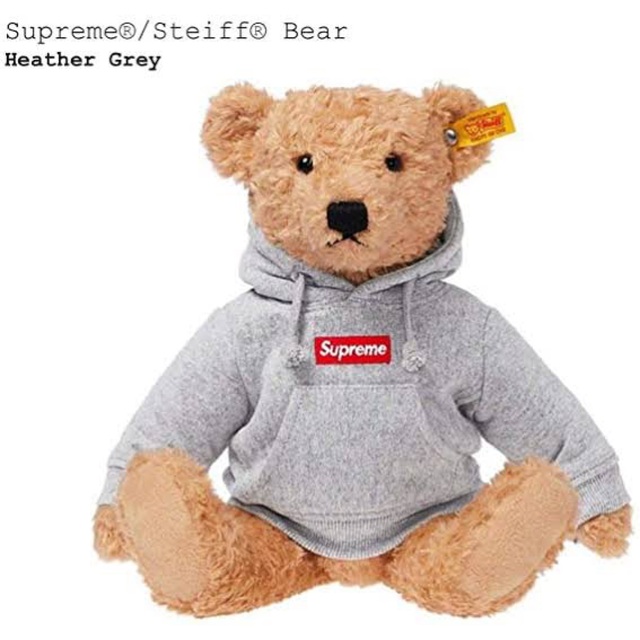 18AW Supreme Steiff Bear テディベア