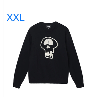 ステューシー(STUSSY)のstussy skull sweater ステューシー スカルセーター XXL(ニット/セーター)