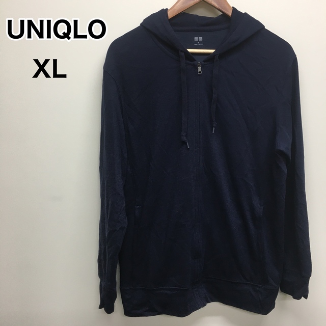 UNIQLO(ユニクロ)のUNIQLO エアリズム　フルジップパーカー　XL  404169 メンズのトップス(パーカー)の商品写真