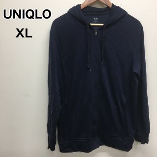 ユニクロ(UNIQLO)のUNIQLO エアリズム　フルジップパーカー　XL  404169(パーカー)