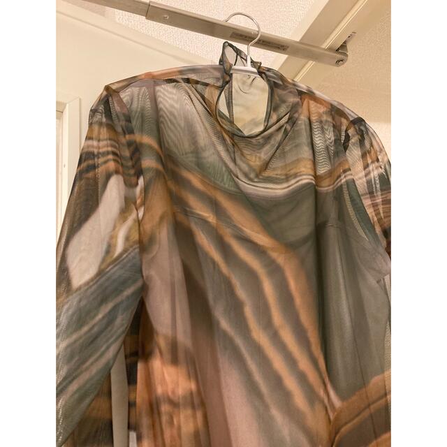 Ameri VINTAGE - CROOKED STRATUM SHEER DRESSの通販 by aika's shop