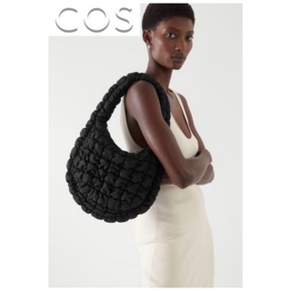 COS - 新品 COS コス キルティング バッグ ミニサイズ 黒 ブラックの ...