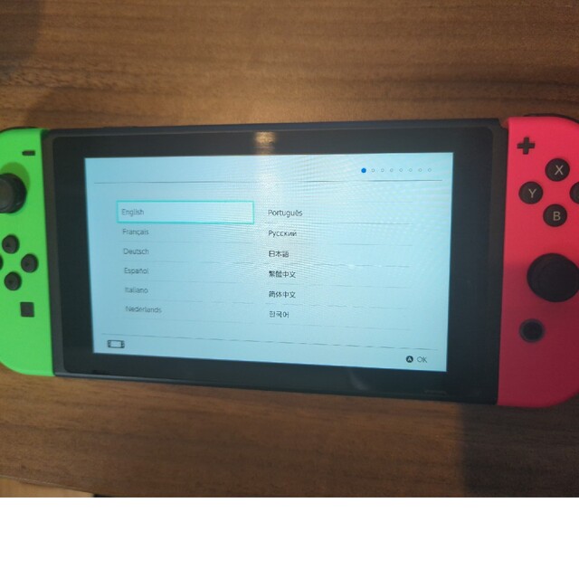 訳あり 任天堂スイッチ 2021年