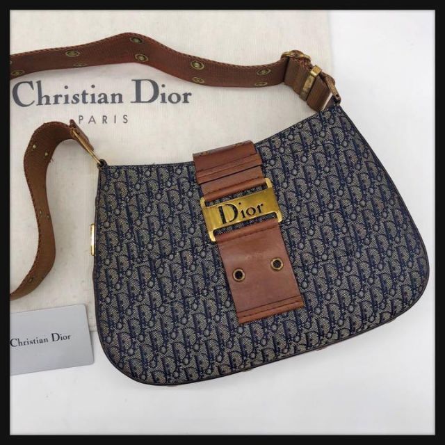 Christian Dior - 【美品・鑑定済み】ディオール ストリートシック トロッター ショルダーバッグ