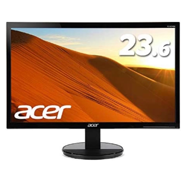Acer(エイサー)のacer ゲーミングモニター　23.6インチ スマホ/家電/カメラのPC/タブレット(ディスプレイ)の商品写真