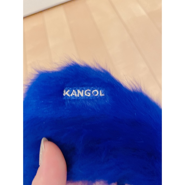 KANGOL(カンゴール)の新品♡カンゴール♡ロイヤルブルーふわふわベレー帽オシャレ レディースの帽子(ハンチング/ベレー帽)の商品写真