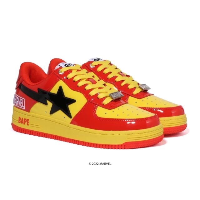 29cm us11 BAPE X MARVEL IRON MAN STA ベイプ | angeloawards.com