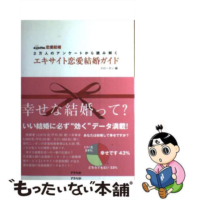 【中古】 エキサイト恋愛結婚ガイド 2万人のアンケートから読み解く/アスペクト/エキサイト株式会社 エンタメ/ホビーの本(住まい/暮らし/子育て)の商品写真