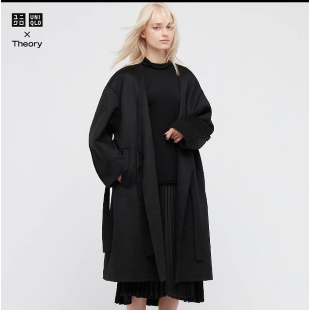 theory - UNIQLO theory ウールブレンドコートの通販 by なる's shop