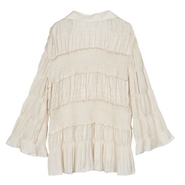 専用出品！AMERI SHIRRING PLEATS BLOUSE 3