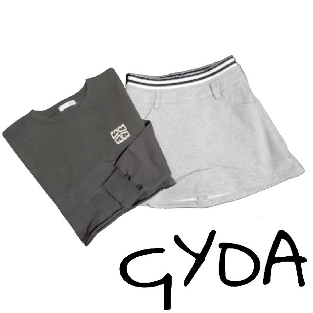 GYDA(ジェイダ)のGYDA G SQUAREショートグラインダーロンT /バンテージスカート レディースのレディース その他(セット/コーデ)の商品写真