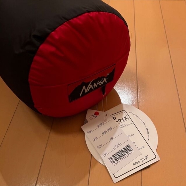 NANGA ナンガ シュラフ オーロラ 500STD レギュラー レッド - burnet