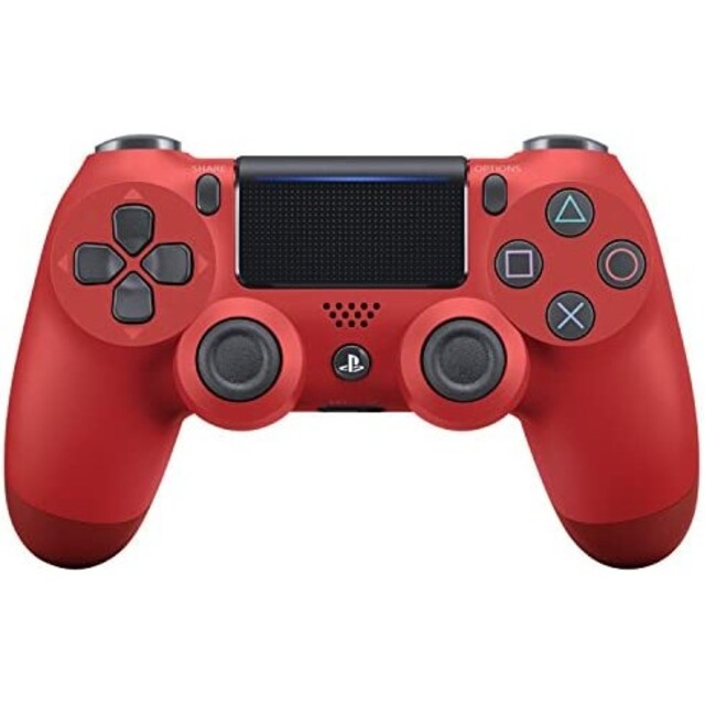 PS4 ワイヤレスコントローラー 純正 デュアルショック4 赤 レッド