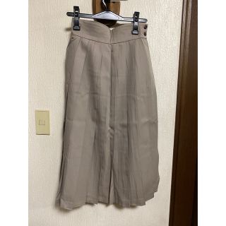 AGGIE GREY'S グレージュプリーツロングスカート（実家保管品）(ロングスカート)