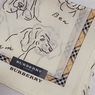 バーバリー(BURBERRY)の値下げ📌バーバリー☆大判ハンカチ🐶(ハンカチ)