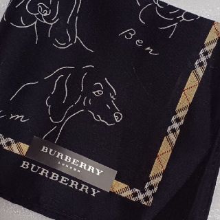 バーバリー(BURBERRY)の値下げ📌バーバリー☆大判ハンカチ🐶(ハンカチ)