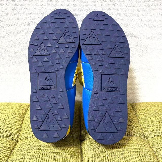 ガチャ様専用　ルコックスポルティフ モンペリエ ブルー 青 スニーカー 23㌢ レディースの靴/シューズ(スニーカー)の商品写真