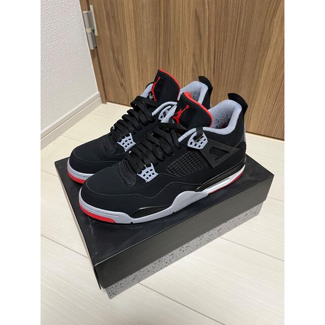 極美品　格安　jordan 4 bred ジョーダン4  ブレッド