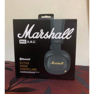 フランクリンアンドマーシャル(FRANKLIN&MARSHALL)の【新品】Marshall MID ANC BLACK (ヘッドフォン/イヤフォン)