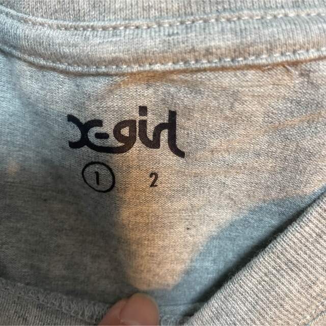 X-girl(エックスガール)のエックスガール　ロンT レディースのトップス(Tシャツ(長袖/七分))の商品写真