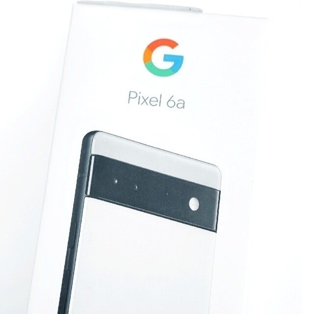 Google Pixel(グーグルピクセル)のPixel 6a Chalk 128GB au　SIMフリー スマホ/家電/カメラのスマートフォン/携帯電話(スマートフォン本体)の商品写真