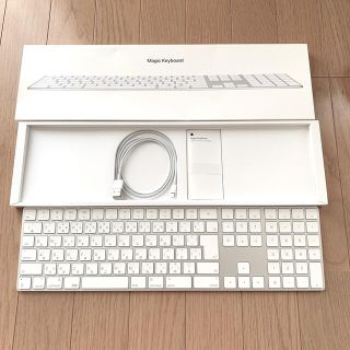 マック(Mac (Apple))のApple純正 Magic Keyboard (テンキー付き)日本語JIS配列(PC周辺機器)