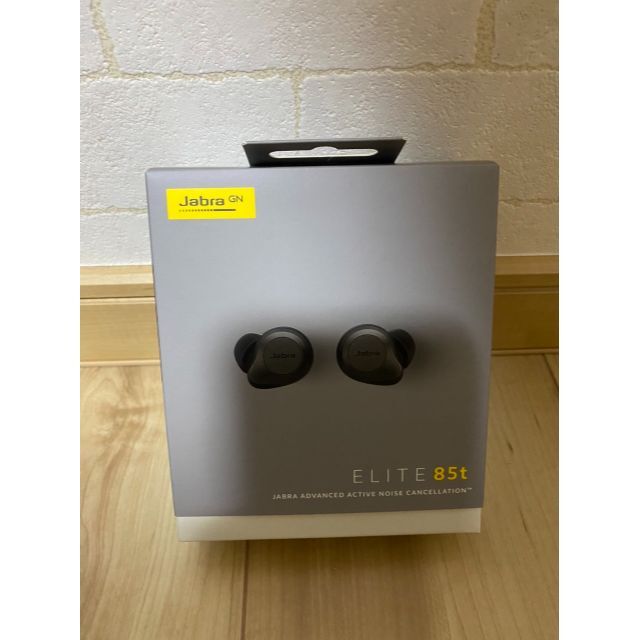 Jabra 完全ワイヤレスイヤホン Elite 85t チタニウムブラック