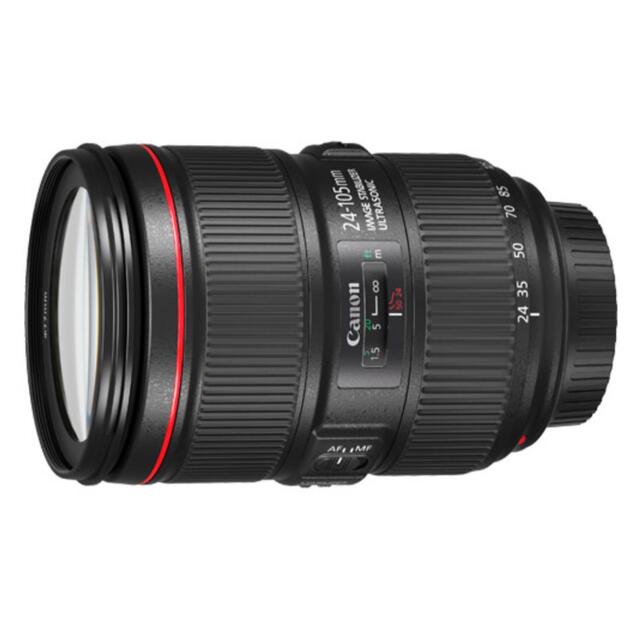 美品 プロテクター付き CANON EF 24-105mm F4L IS USM