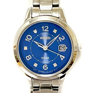 ワイアード(WIRED)のワイアード 腕時計 - V137-0CM0 レディース(腕時計)