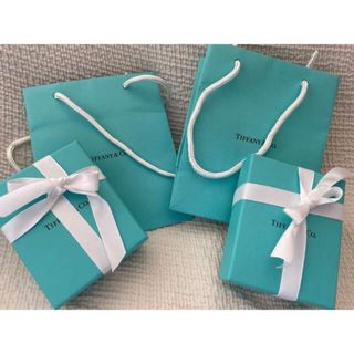 ティファニー(Tiffany & Co.)のTiffany&Co 袋と箱2セット(ショップ袋)