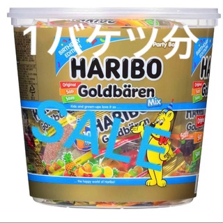 ゴールデンベア(Golden Bear)の1バケツ分のハリボーミックス 950g (菓子/デザート)