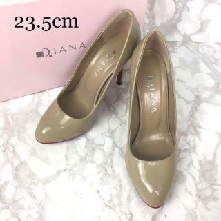 DIANA ダイアナ パンプス エナメル レッドソール 日本製 23.5(ハイヒール/パンプス)