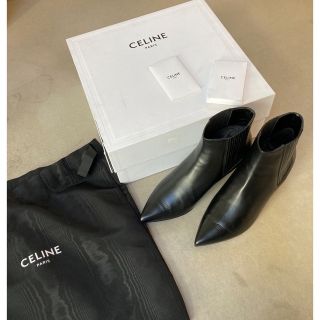 セリーヌ(celine)のセリーヌ　ショートブーツ　37(ブーツ)