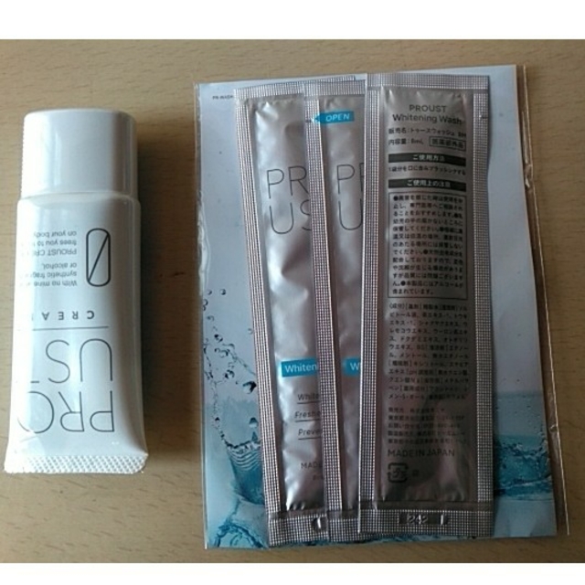 プルーストクリーム 30g &プルースト ホワイトウォッシュ 8ml×3 www