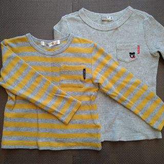 フタフタ(futafuta)のクリーム様専用　少し厚手Tシャツ　2枚セット　ミキハウス、フタフタ(Tシャツ/カットソー)