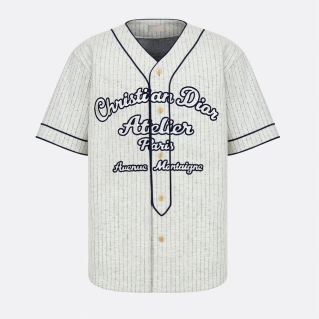 DIOR HOMME - 定価26.4万 L CHRISTIAN DIOR アトリエ ベースボールシャツ