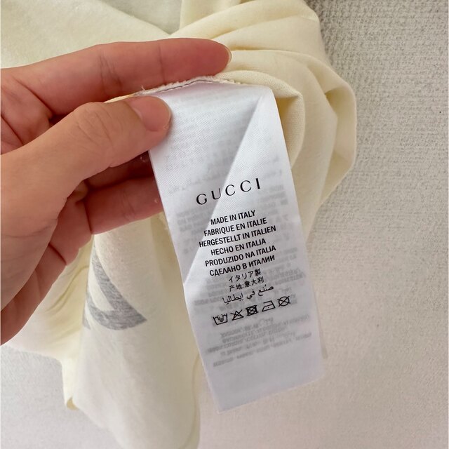 GUCCI グッチTシャツ 安室奈美恵着用 オーバーサイズ XS 美品 GUCCI グッチTシャツ 安室奈美恵着用 オーバーサイズ XS 美品
